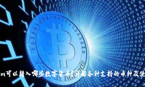 Tokenim可以转入哪些数字货币？详解各种支持的币种及使用方法